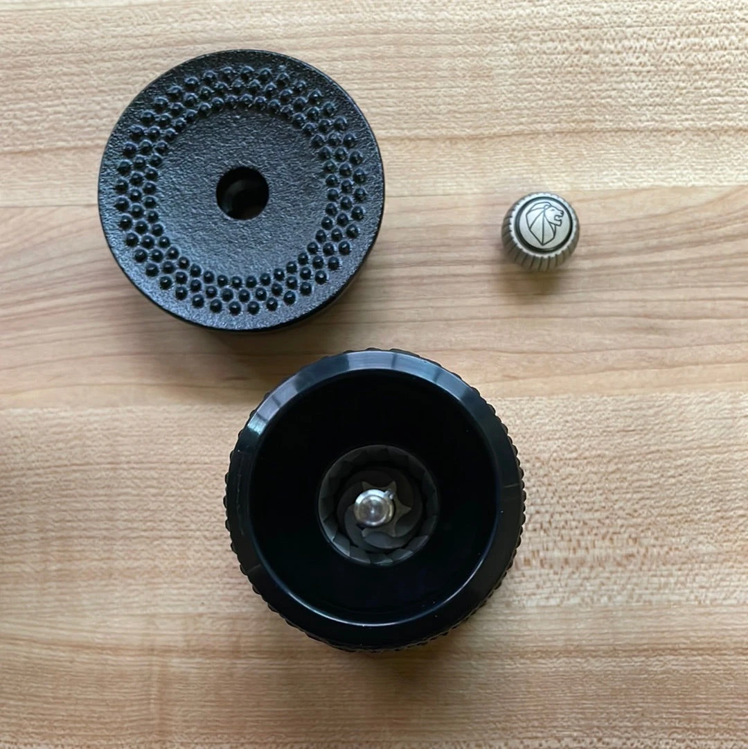 Peugeot Bali Black Cast-Iron Pepper Mill And Its Salt Cellar - Image 6