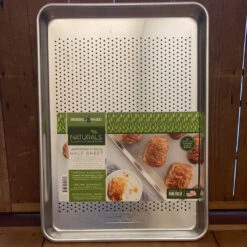 Nordic Ware Naturals Aluminum Perforated Crisping Half Sheet Pan