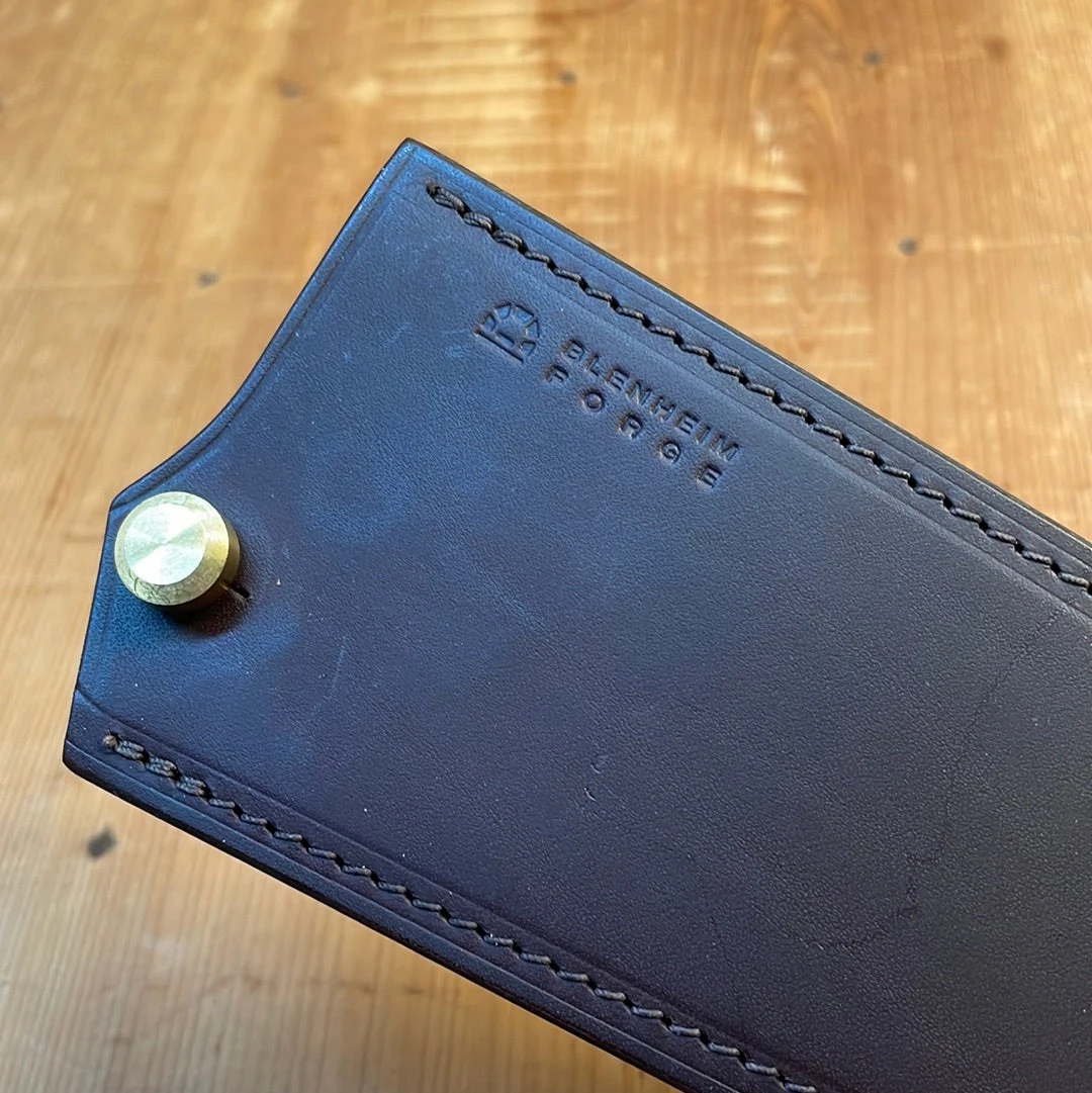 Owen Leather Blenheim Forge Stainless Clad Range Gyuto Sheath - Image 4