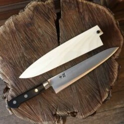 Ashi Hamono Ginga 210mm Gyuto Shirogami 2 Western Handle