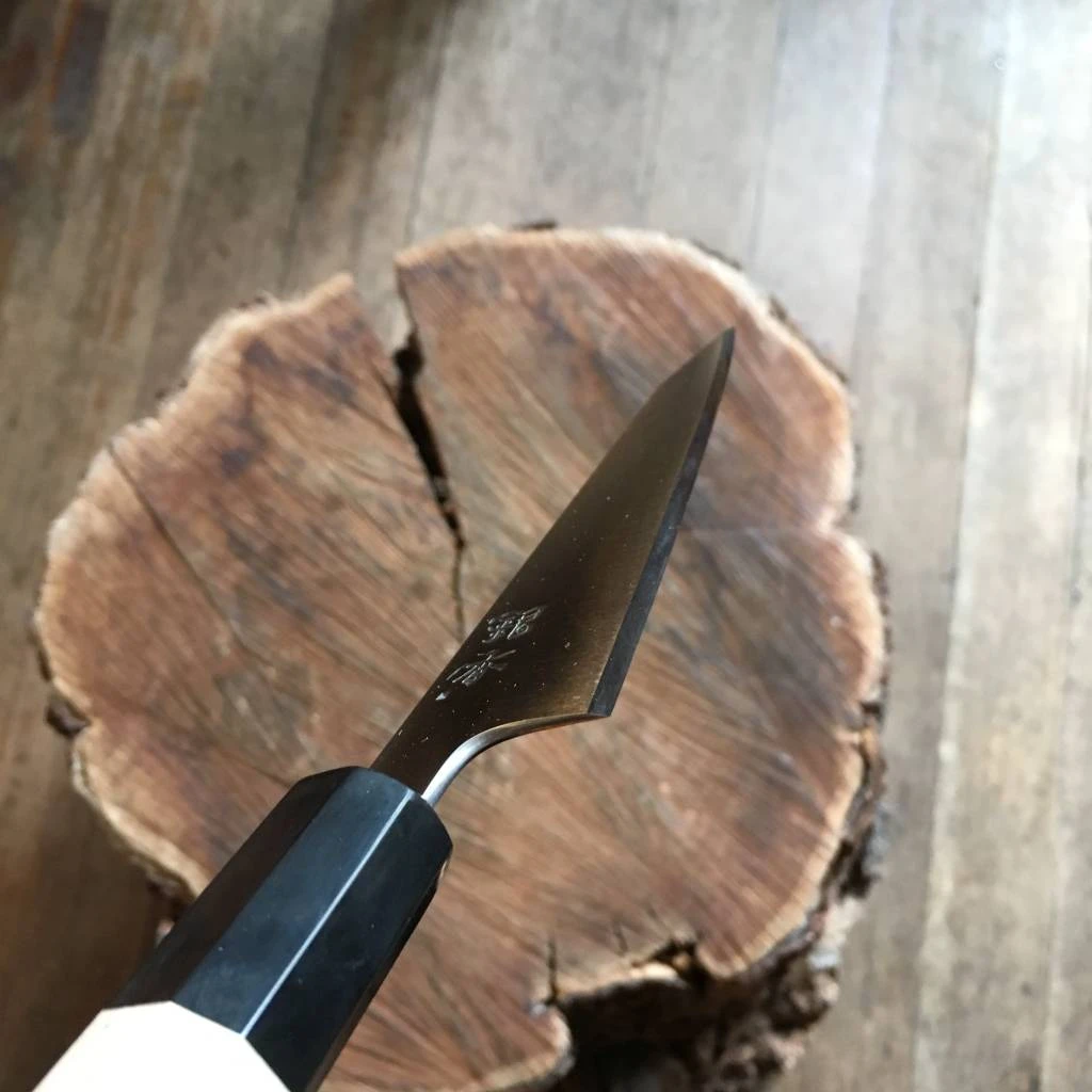 Ashi Hamono Ginga 150mm Wa-Honesuki Kaku Swedish Stainless - Image 2