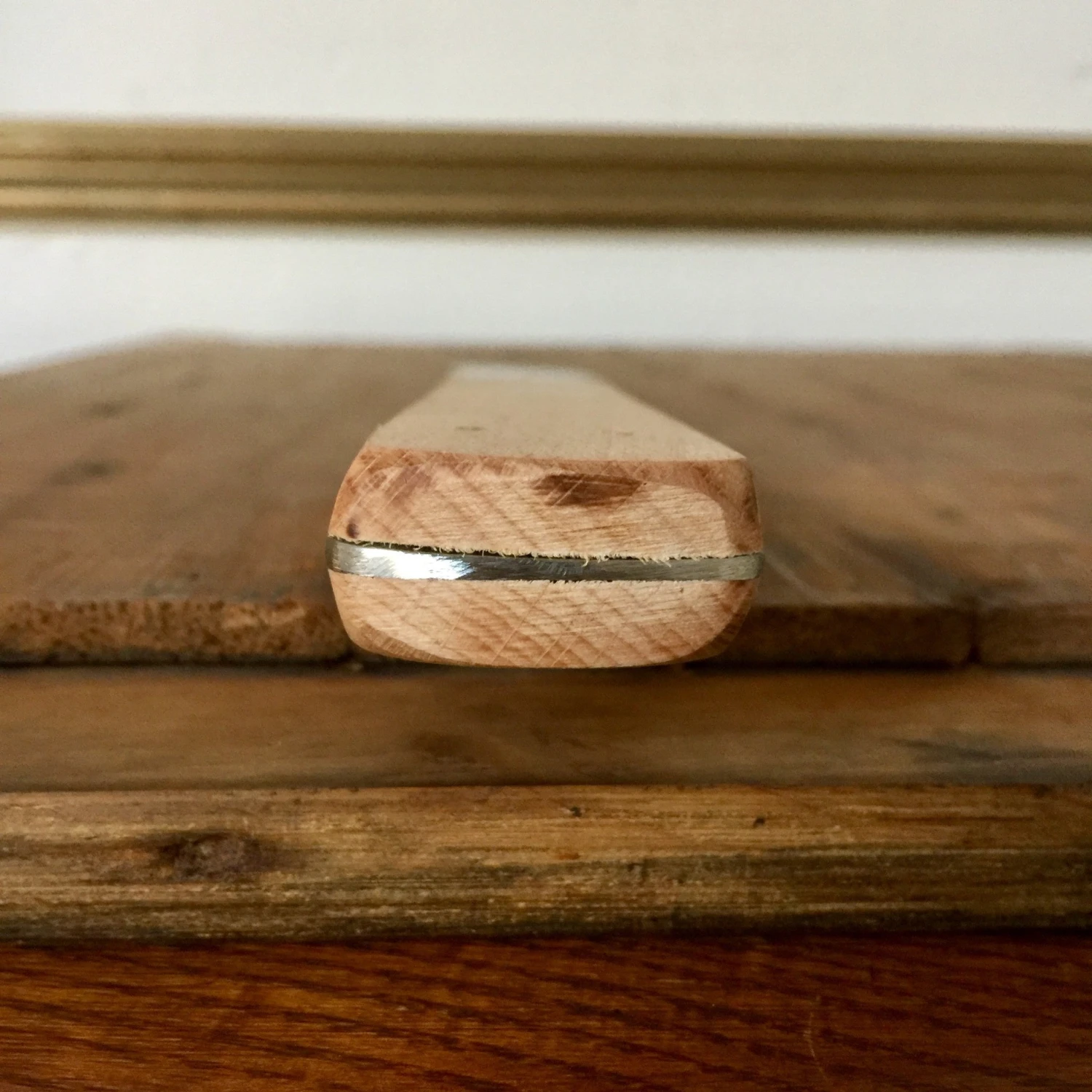 John Nowill 10" Bullnose Butcher Knife Carbon Steel 19th C Pattern Sheffield - Image 5