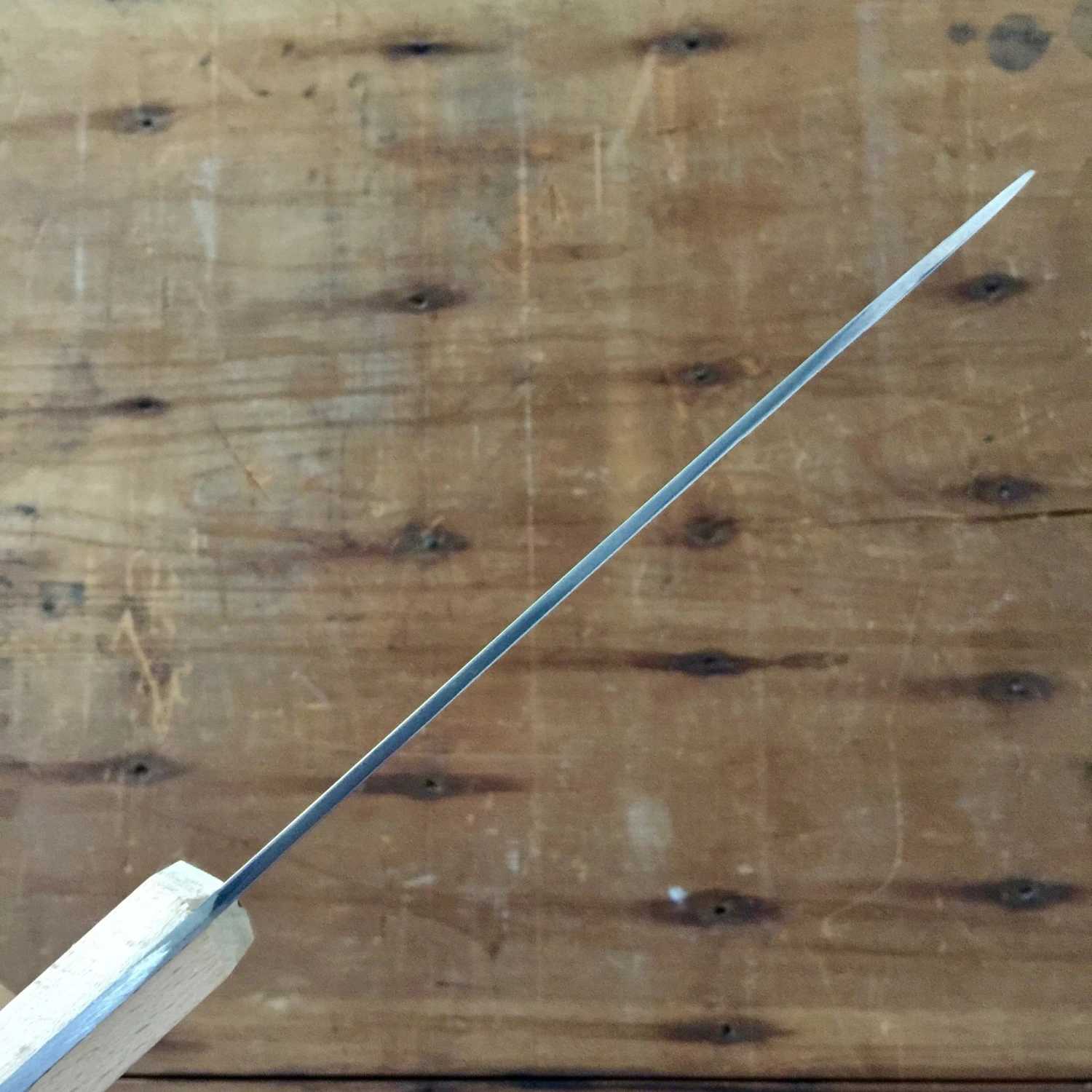 John Nowill 6" Bullnose Butcher Knife Carbon Steel 19th C Pattern Sheffield - Image 6