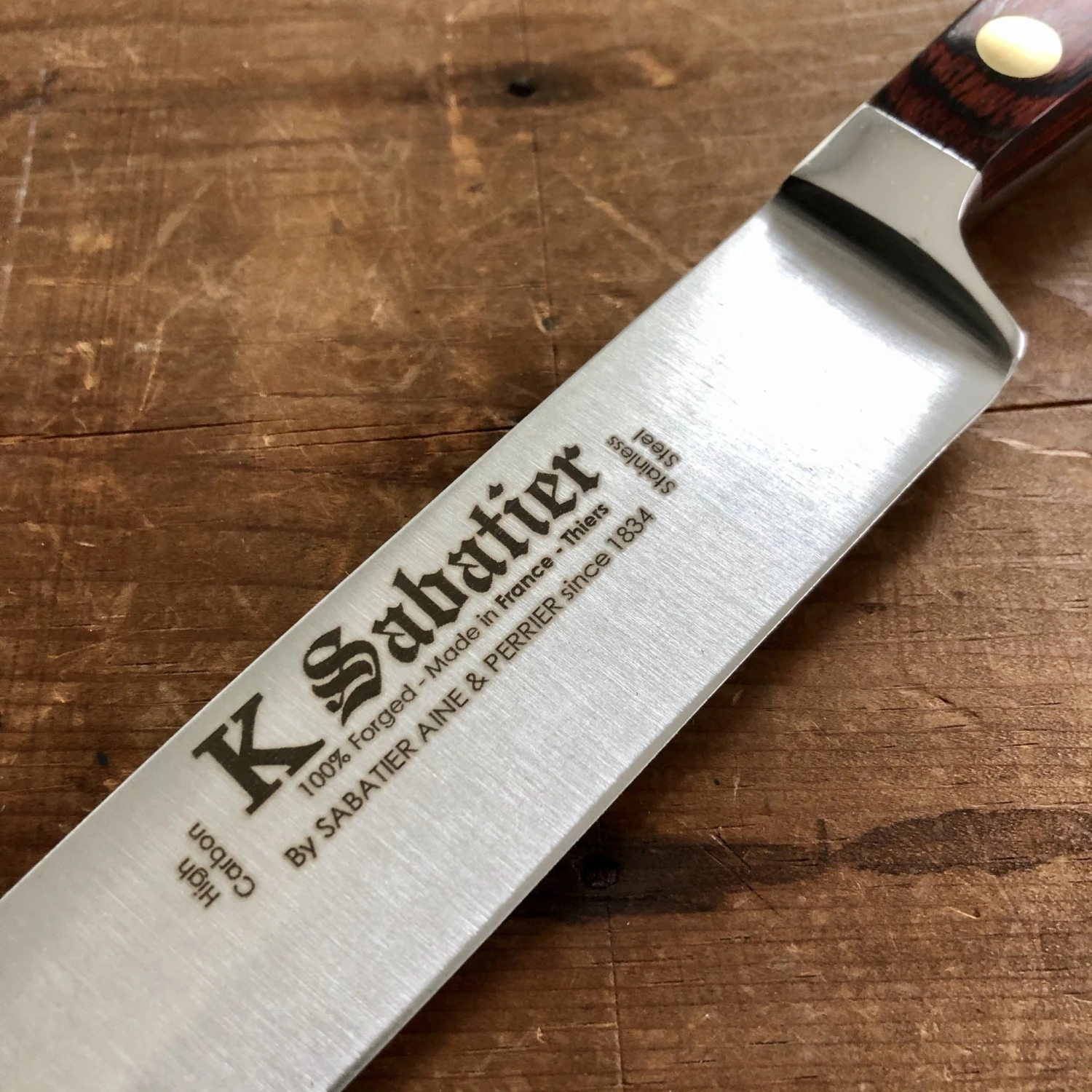 K Sabatier Auvergne 8" Slicer Stainless - Image 5